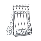 Hectarul - Jardiniera neagra din fier Italian Esschert Design